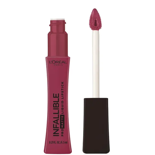 Vista 8 de L'Oréal Paris Infallible Pro-Matte Lápiz labial líquido, Stirred, 0.21 fl oz Agitado