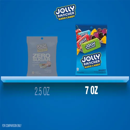 Vista 7 de Jolly Rancher, Bolsa de dulces duros con sabor a fruta original, 7 onzas