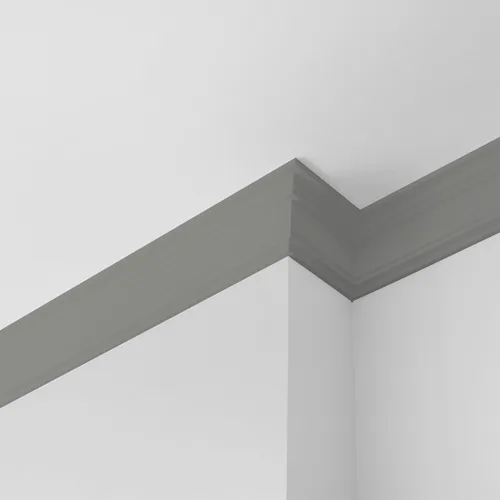 Vista 197 de Glidden Pintura Interior + Imprimación: Gris/Plata Antigua, Una Capa, Satinado, 1 Galón