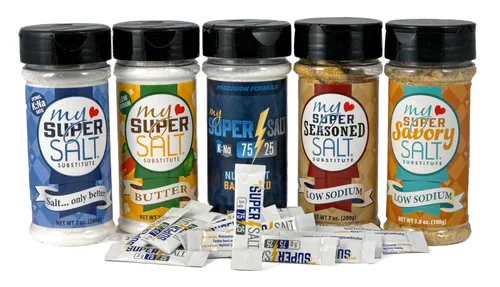 Vista 6 de My SUPER SALT® Butter - Sustituto funcional de sal saborizada con mantequilla, 85% menos de sodio, nutrición inteligente + sabor a comida
