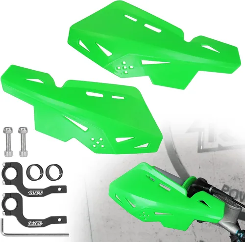 Vista 11 de RUTU Paramanos para Dirt Bike de 7/8 pulgadas 22mm, Paramanos de motocicleta con soporte CNC, par compatible con motos Dirt Pit, Motocross, ATV, CRF