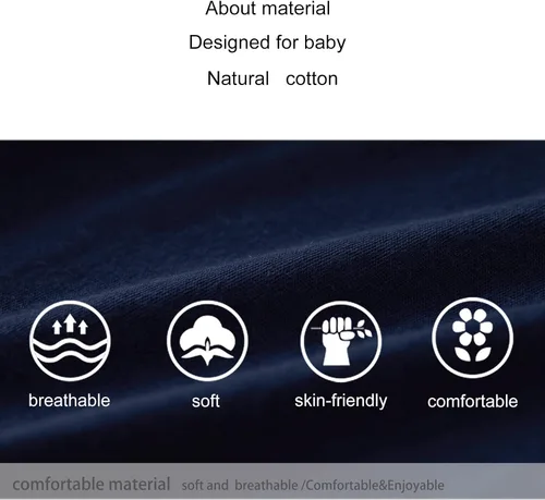 Vista 6 de pureborn Mameluco de algodón súper suave para bebés niños y niñas de 0 a 24 meses