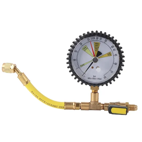 Vista 6 de Tabla de medidor de presión de nitrógeno de acero inoxidable de 1/4 de pulgada SAE adecuada para uso en equipos de refrigeración