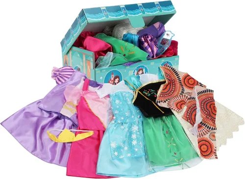 Vista 4 de VGOFUN Disfraz de princesa para niñas y niñas