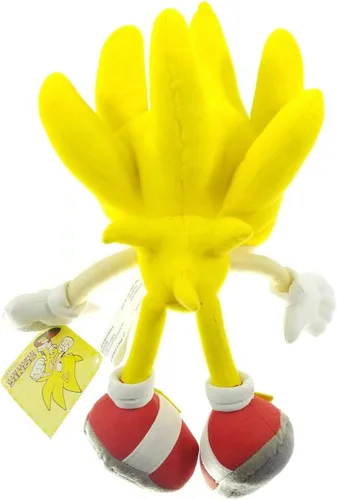 Vista 5 de Great Eastern GE-8958 Sonic The Hedgehog Plush - Super Sonic, 12 pulgadas