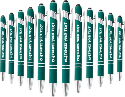 Vista 140 de AIFLM Bolígrafos personalizados con nombre a granel hasta 500 unidades de bolígrafos grabados gratis con tu nombre y texto para negocios