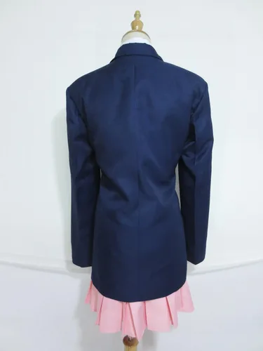 Vista 4 de Xiao Wu Touhou Project Reisen Udongein Inaba uniforme escolar traje de Cosplay