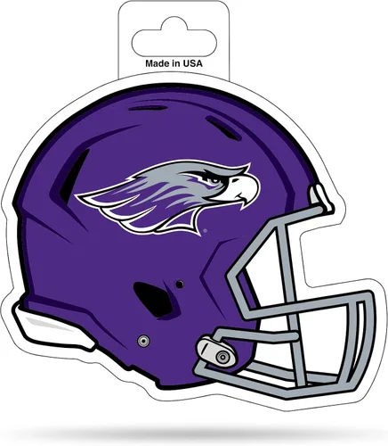 Vista 65 de Rico Industries NCAA - Calcomanía para casco de corte en forma de 4.75 x 5 pulgadas