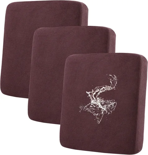 Vista 136 de Fundas impermeables para sofá seccional, fundas de cojín antideslizantes para sofá Ajuste seccional en forma de L, tela jacquard elástica, parte