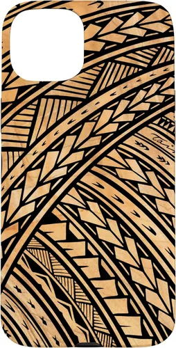 Vista 9 de Polynesian Art Island Inspired Case for iPhone 17