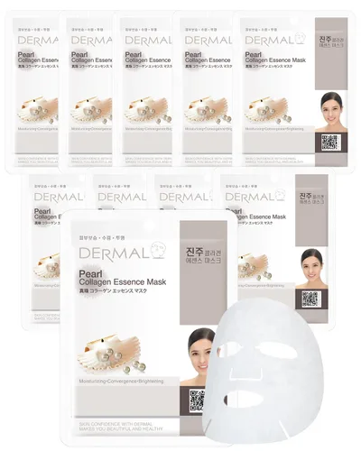 Vista 20 de DERMAL Acai Berry Collagen Essence - Mascarilla facial de 0.81 onzas (0.81 oz), paquete de 10 unidades – Hidratante y reafirmante mantiene la piel
