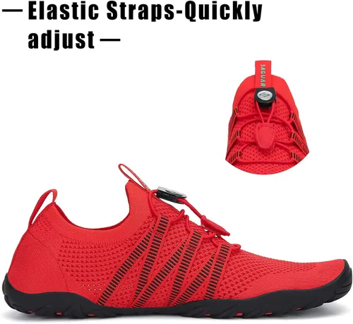 Vista 5 de Kararao Mens Womens Water Shoes Quick Dry Swim Shoes Beach Shoes Pool Surfing Aqua Sports