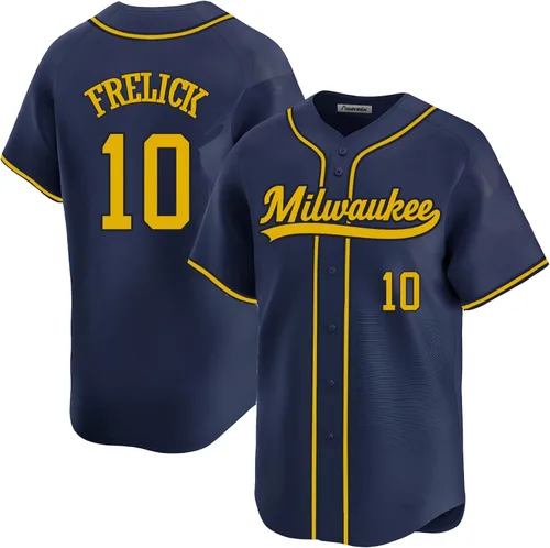 Vista 17 de Camiseta cosida de béisbol Milwaukee personalizada para hombres/mujeres/jóvenes para fanáticos de los deportes