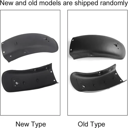 Vista 6 de Guardabarros para neumáticos traseros de motocicleta, guardabarros de metal para VN800, todos los modelos, construcción de acero resistente