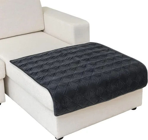 Vista 14 de Eismodra Fundas para reposabrazos, fundas de sofá modular, funda de sofá en forma de L, protector de muebles para perros, gatos, mascotas, diván