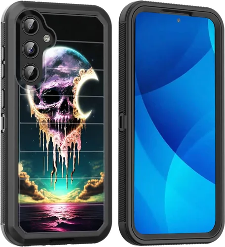 Vista 52 de Funda para Galaxy A15 5G, cuerpo completo, protección contra caídas, a prueba de polvo, resistente de 3 capas, militar, resistente, duradera