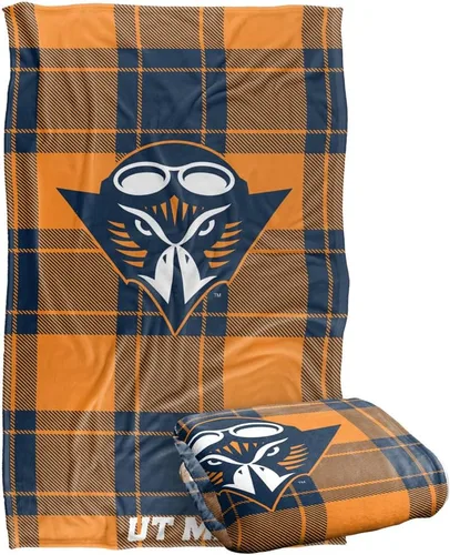 Vista 274 de LOGOVISION St John's University Campus Plaid Spirit Silky Touch Manta súper suave 36 x 58 pulgadas
