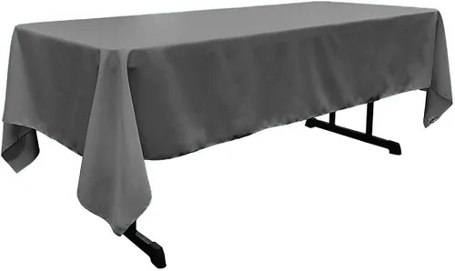 Vista 51 de New Creations Fabric & Foam Inc - Mantel rectangular de popelina de poliéster de 60 pulgadas de ancho por 120 pulgadas de largo. (Avocado)