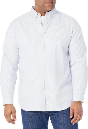 Vista 4 de Tienda Essentials Camisa de vestir elástica de manga larga para hombre