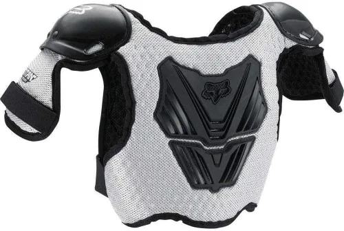 Vista 2 de FOX TITAN KIDS ROOST DEFLECTOR NEGRO/PLATA MD/LG DE 6-9 años