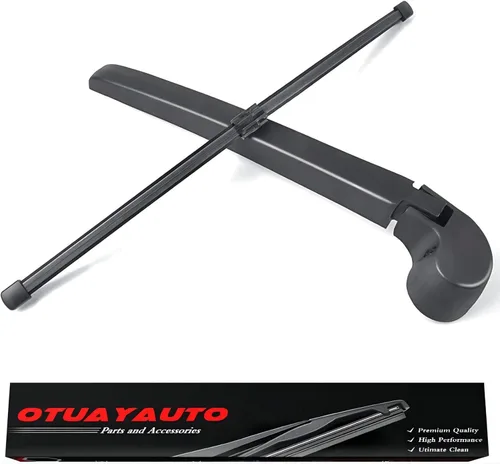 Vista 8 de Escobillas limpiaparabrisas traseras de repuesto de OTUAYAUTO para Audi Q3 2015-2024, conjunto de brazo y escobilla