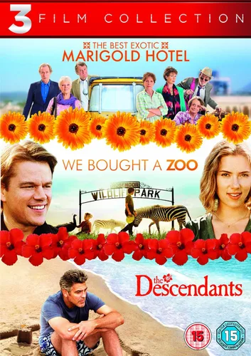 Vista 2 de The Best Exotic Marigold Hotel We Bought a Zoo The Descendants Triple Pack DVD 2012