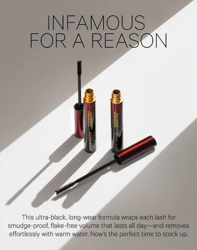 Vista 3 de Kevyn Aucoin, The Volume Mascara, Rich Pitch Negro, 1 pieza
