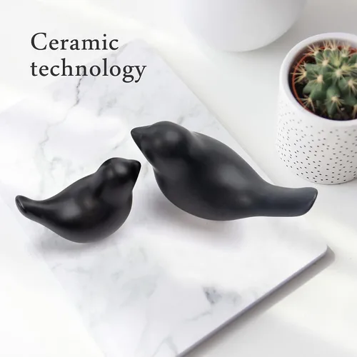 Vista 5 de Estatuas de animales pequeños, decoración del hogar, estilo moderno, pájaros, adornos decorativos para sala de estar, dormitorio, escritorio