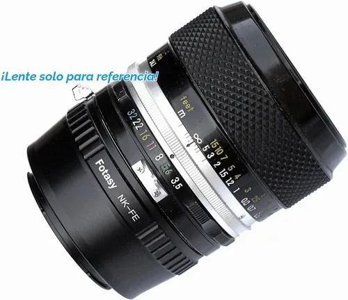 Vista 3 de Fotasy lente ANAF Sony Minolta MA AF para cámara Sony NEX E-Mount, color negro