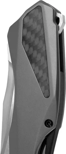 Vista 8 de Kershaw Cuchillo de bolsillo de punta de lanza colateral, hoja de 3.4 pulgadas, apertura asistida SpeedSafe, bloqueo de marco (5500)