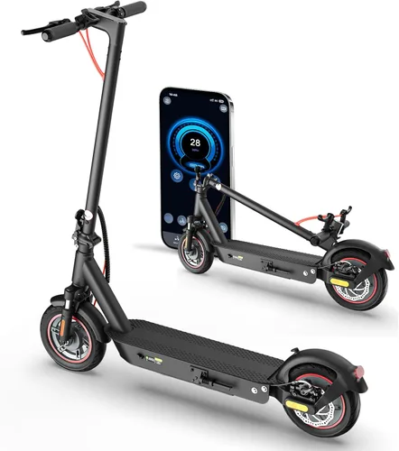 Vista 23 de Scooter eléctrico - Scooter eléctrico para adultos y adolescentes Negro 2