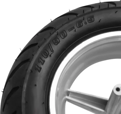 Vista 9 de Neumáticos para Mini Bike, 110/50-6.5 Neumático de Goma para Pocket Bike, Llantas y Neumático Trasero para Mini Bike con Cámara de Aire