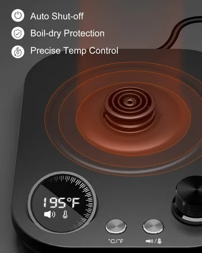 Vista 7 de Compresor de aire portátil para inflador de neumáticos, bomba de aire portátil DINERO 150PSI para neumáticos de automóvil con batería de 12000 mAh