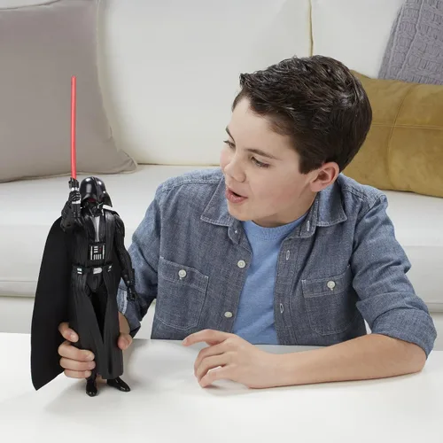 Vista 7 de Star Wars Rebels figura de Darth Vader, duelo electrónico