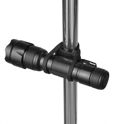 Vista 7 de 5 unids/set bici silicona banda bicicleta faro correa multiusos ciclismo linterna elástica soporte de montaje 5.5 * 1.0 in