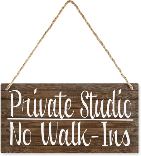 Vista 7 de Letrero de metal vintage con texto en inglés "That's not My Job Blechschild Blech Sign