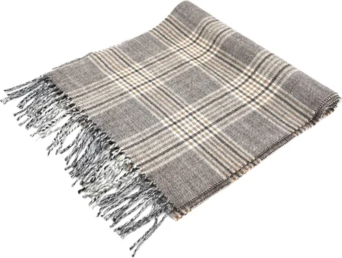 Vista 22 de Bufanda de invierno Achillea suave y cálida, de tartán, a cuadros, de cachemira, unisex
