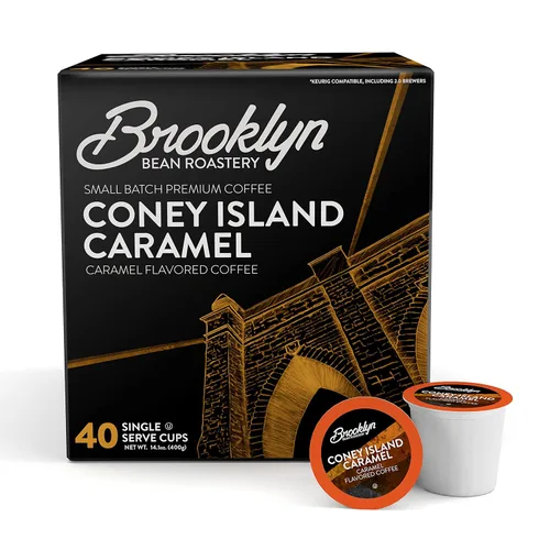 Vista 11 de Brooklyn Beans - Cápsulas de café gourmet Coney Island Caramel
