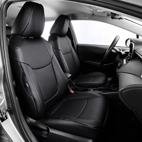 Vista 53 de AOMSAZTO Seat Covers for Mazda 3 2014 2015 2016 2017 2018 2-Negro
