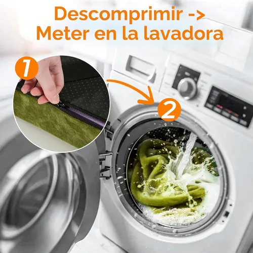 Vista 8 de Colchón de Espuma Viscolástica para Camping de 3 Pulgadas Impermeable Enrollable Cama de Dormir para Adultos Colchón Enrollable Portátil para Viaje