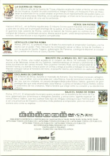 Vista 2 de Pack Epico -6dvd- Import espagnol