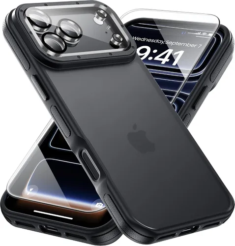 Vista 173 de Yriklso 3 en 1 Funda Magnética Fuerte para iPhone Air, 1X Protector de Pantalla + 1X Protector de Lente de Cámara, Cubierta Protectora a Prueba