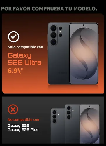 Vista 2 de SUPCASE Funda para Samsung Galaxy S26 Ultra con soporte incorporado