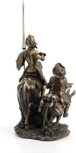 Vista 3 de Estatua de Don Quijote y Sancho Panza