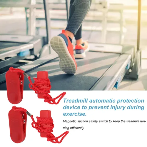 Vista 9 de Llave de repuesto para cinta de correr, 2 unidades, llaves de seguridad magnéticas, universales, compatibles con Proform, Image, Weslo, Reebok