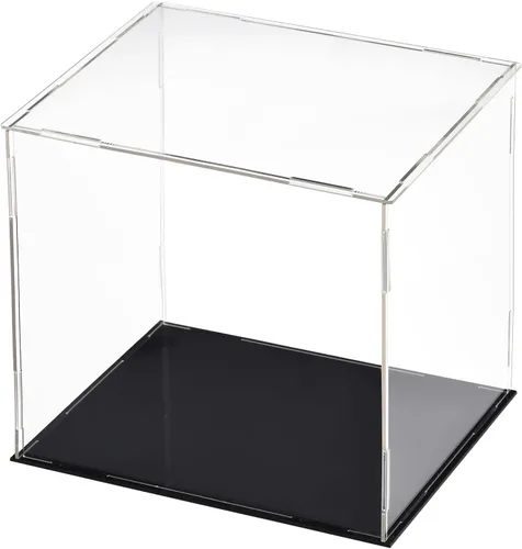 Vista 32 de DMiotech 1 caja de exhibición de acrílico transparente a prueba de polvo, 3.9 x 3.9 x 3.9 pulgadas para coleccionables