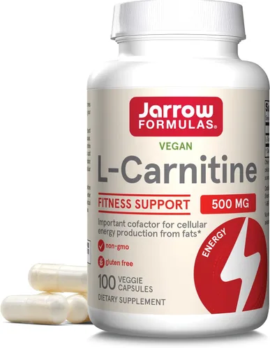 Vista 11 de Jarrow Formulas L-Carnitina 500 mg - Cofactor importante para la producción de energía (ATP) a partir de grasas - L-carnitina como tartrato
