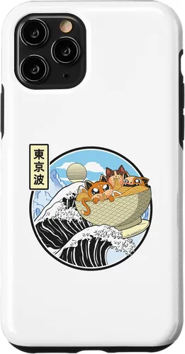 Vista 10 de Funda estética Kawaii Anime Anime Kawaii para iPhone 14 Fideos Ramen