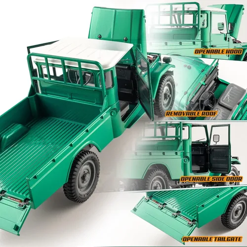 Vista 6 de 1/12 4x4 RC Rock Crawler, Hobby 4WD Off Road RC Cars, auto de control remoto RTR, camión RC para adultos, todos los terrenos Hobby RC