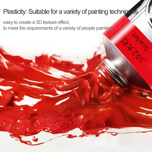 Vista 8 de LIGHTWISH Pintura al óleo, 21 colores al óleo vibrantes, tubos grandes de 1.7 onzas líquidas, pintura a base de aceite para pintura en lienzo